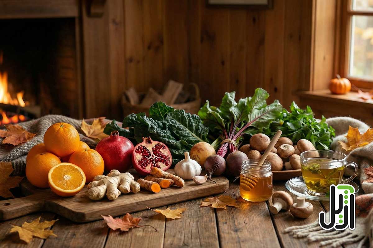 بهترین غذاهای سالم برای تقویت سیستم ایمنی در پاییز و زمستان