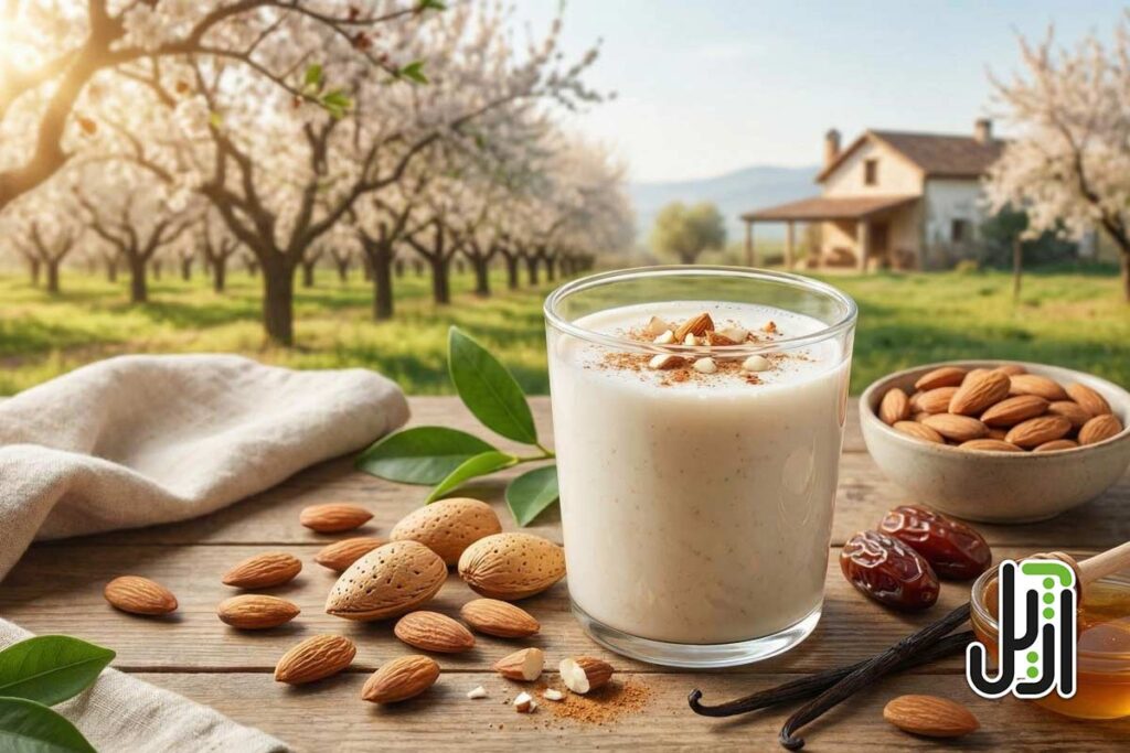 خواص شیر بادام برای بدن