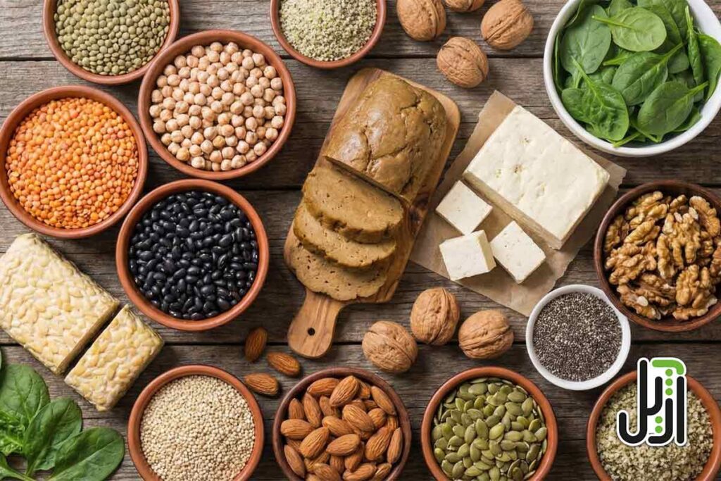 تامین پروتئین در رژیم گیاهی